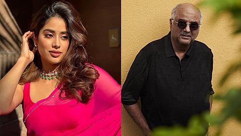 ജാന്വി കപൂര്, ബോണി കപൂര്