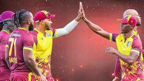 West Indies' T20I series win