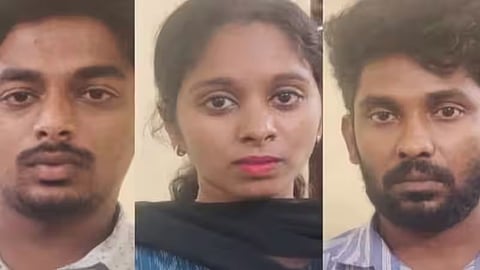 യുട്യൂബ് ചാനലിന്റെ വിഡിയോ ജോക്കി ആർ ശ്വേത , എസ് യോഗരാജ്, എസ് റാം എന്നിവരാണ് അറസ്റ്റിലായത്