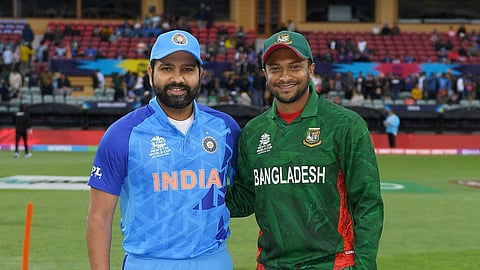 Rohit Sharma and Shakib Al Hasan