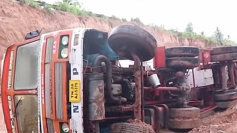 tanker lorry accident
