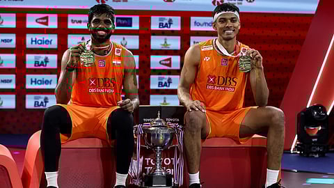 Satwik-Chirag pair clinched Thailand Open