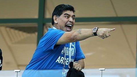 Maradona heirs say his Golden Ball trophy was stolen. They want to stop its auction