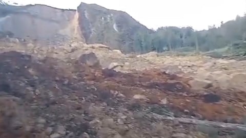Papua New Guinea landslide