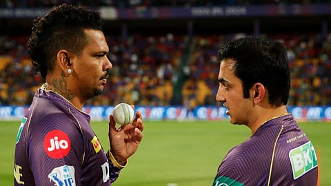 Gambhir interaction Narine