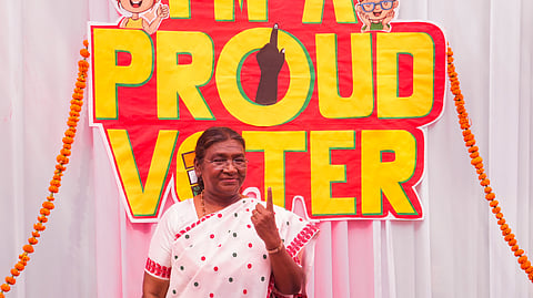 President, Veep, Top Ministers Vote In Phase 6 Of Lok Sabha Polls