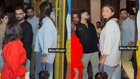 Virat Kohli enjoys dinner with Anushka Sharma and friends