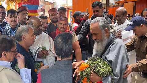 Rajinikanth Offers Prayers At Kedarnath And Badrinath Shrines