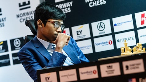 Praggnanandhaa stuns Caruana