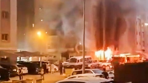 kuwait fire