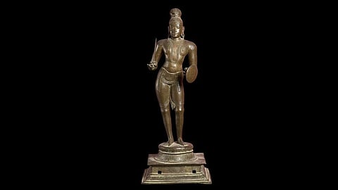 Oxford University to return stolen 500-year-old bronze idol of Saint Tirumankai Alvar to India