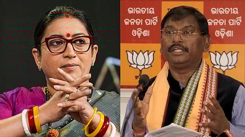smriti irani, arjun munda
