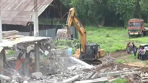 YSRCP’s under construction central office demolished
