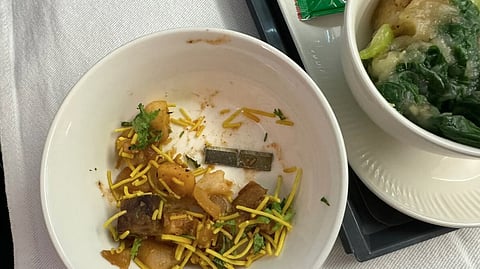 Air India Passenger Finds Blade In Flight Meal