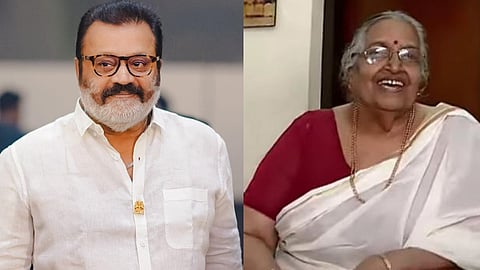 Sarada Teacher's reaction to Suresh Gopi's visit