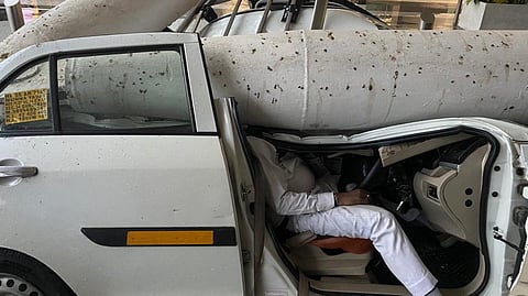 ഡല്ഹി വിമാനത്താവളത്തിന്റെ മേല്ക്കൂര തകര്ന്നുണ്ടായ അപകടം