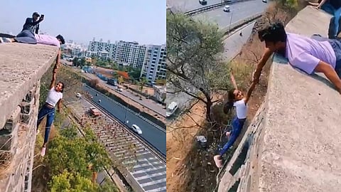 Police nab 2 for daredevil stunt