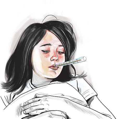 Fever cases rise in state