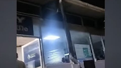 Film shooting in the emergency department of Angamaly Hospital