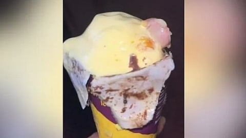 Ice Cream, Finds Human Finger Inside