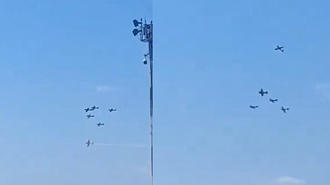 Planes Collide At Portugal Air Show Video