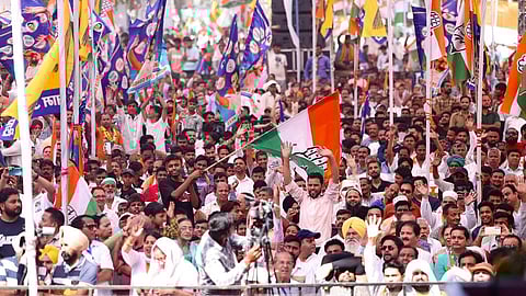 ഉത്തര്പ്രദേശില് അടിപതറി ബിജെപി; കുതിപ്പുമായി ഇന്ത്യാസഖ്യം