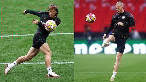 Luka Modric and Marco Reus