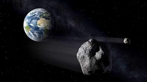 giant asteroid big as a stadium close to earth