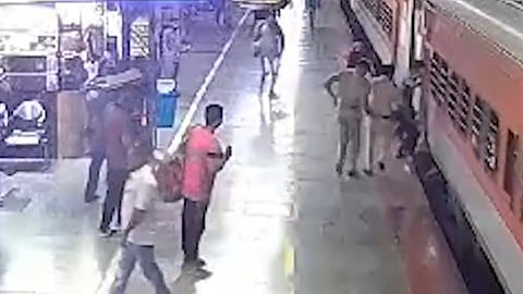 TRAIN PASSENGER RESCUE