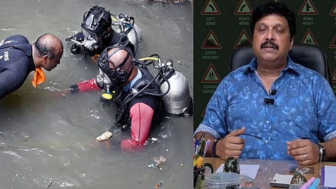 ganesh kumar on plastic waste on trivadrum