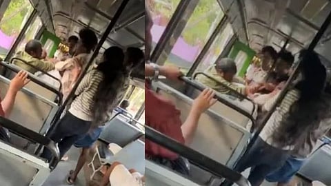 Bus conductor brutally beaten, video