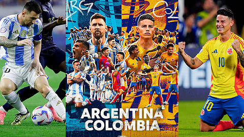 Copa America 2024 final: Argentina vs Colombia head-to-head