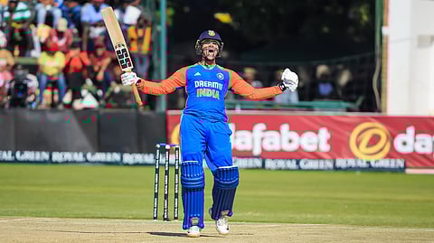 T20I hundred- Abhishek Sharma