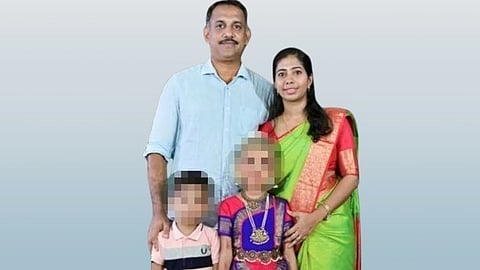 Angamaly Four members of a family died house caught fire