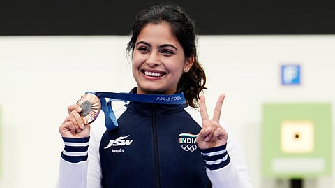 Manu Bhaker wins bronze