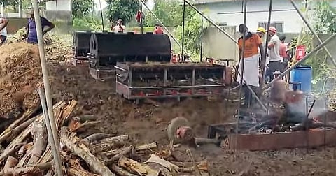 cremation on wayanad landslide dead