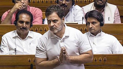 Portions of Rahul Gandhi's speech in Lok Sabha expunged
