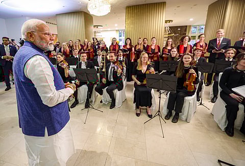 prime minister narendra modi in austria