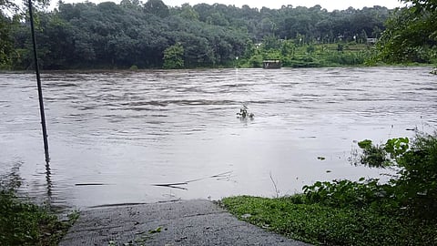Flood warning issued caution for those living along the banks