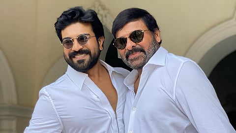 ram charan and chiranjeevi
