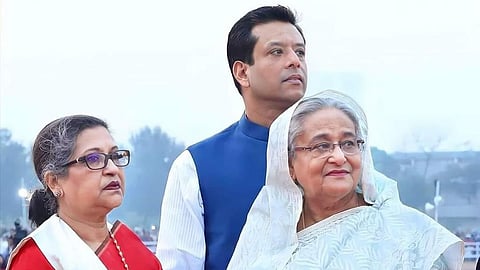 Sheikh Hasina's son rebuffs reports of her resignation statement blaming US