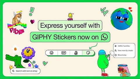 WhatsApp Introduces Giphy Sticker Collection-updates