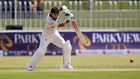 Mohammad Rizwa Test hundred