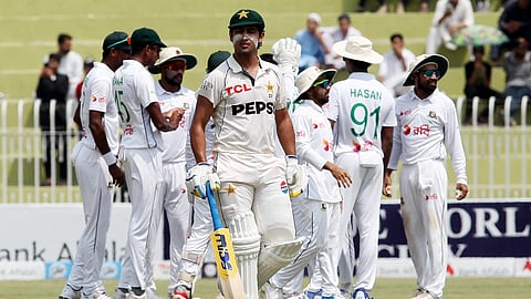 Pakistan Slip Down