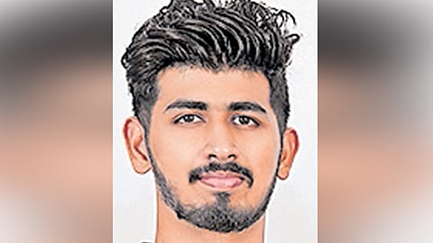 student who fell from train