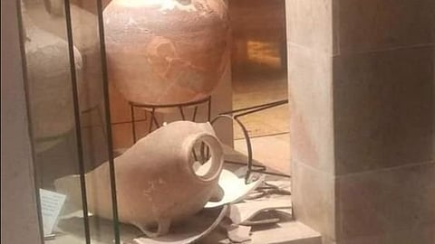 Centuries-old jar cracked, by four-year-old boy to authorities invite again