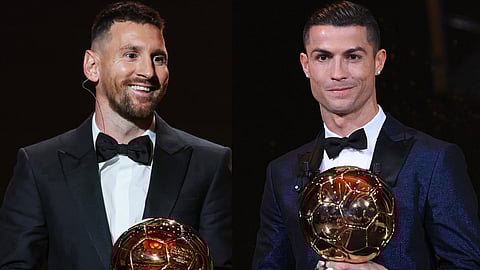 Cristiano Ronaldo and Leo Messi