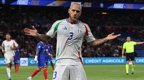 UEFA Nations League. France vs Italy