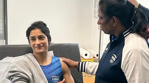 vinesh phoghat slams pt usha