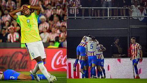 brazil- Paraguay match